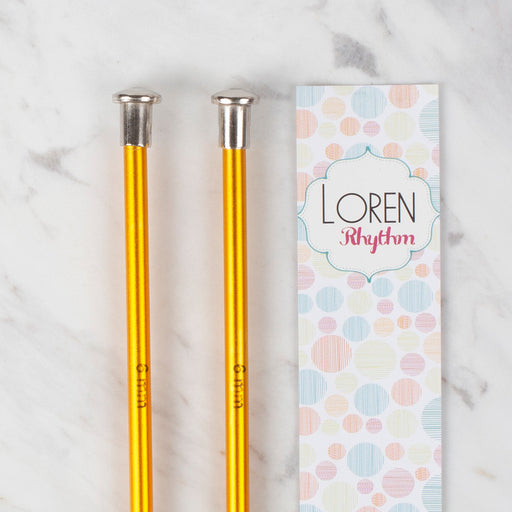 Loren Rythm 6mm Sarı Renkli Metal Örgü Şişi