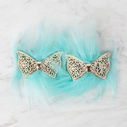 Loren Crafts Patik Süsü 1 Çift - Cam Göbeği