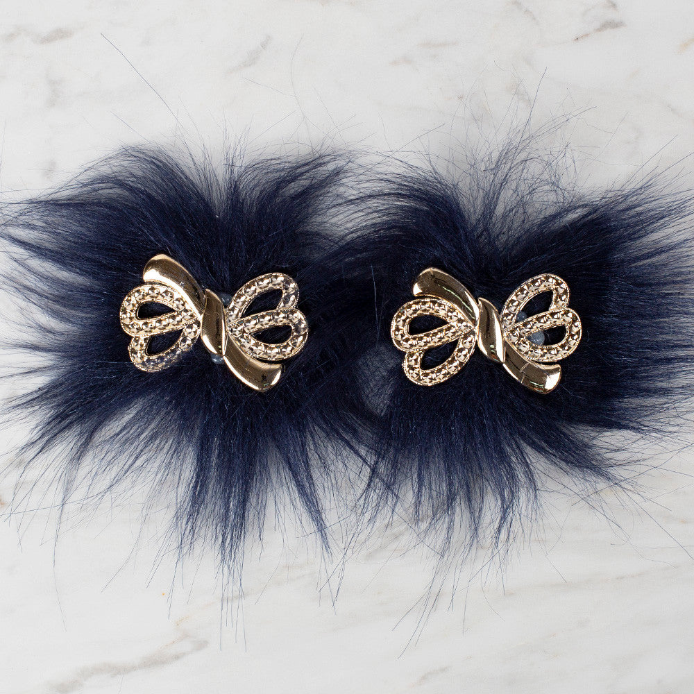 Loren Crafts Patik Süsü 1 Çift - Lacivert