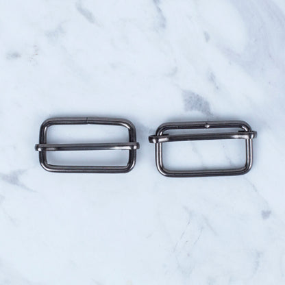 Loren Siyah Metal Toka Sürgülü 2'li Paket