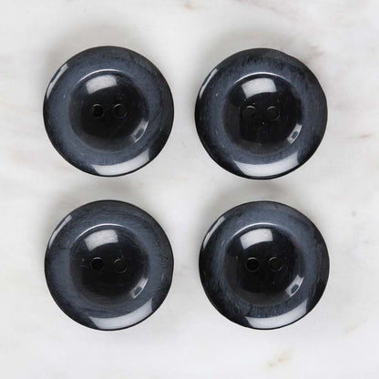 Loren Crafts 4'lü Siyah Düğme - 1701