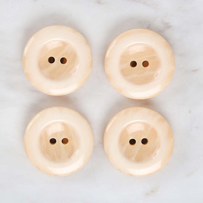 Loren Crafts 4'lü Krem Düğme - 1721