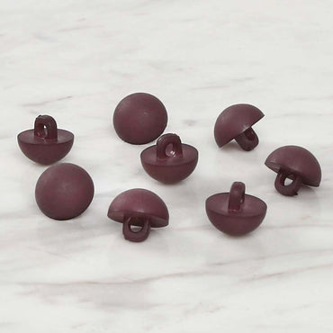 Loren Crafts 8'li Mor Düğme - 1748