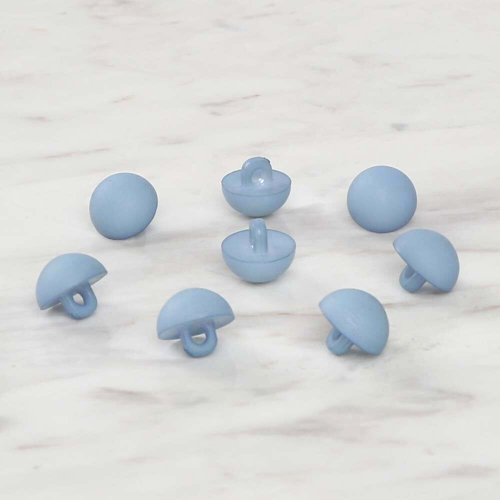 Loren Crafts 8'li Mavi Düğme - 1774