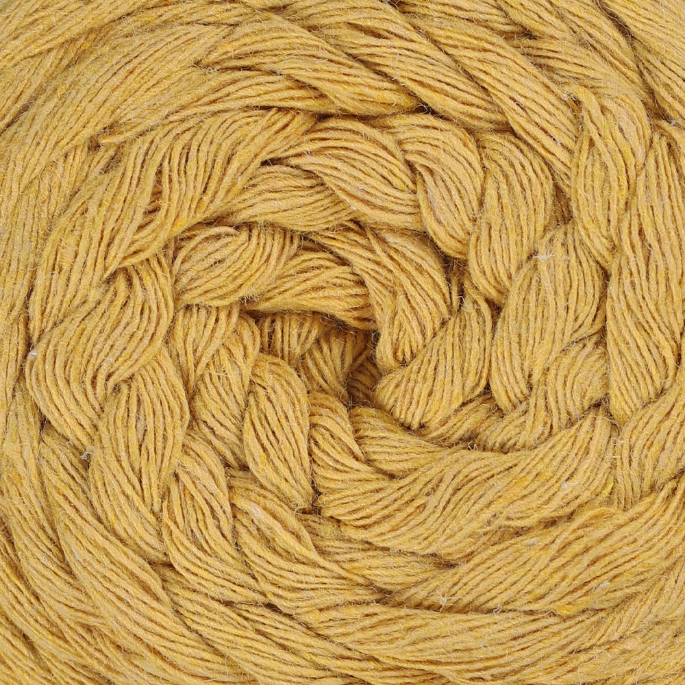 La Mia Boho Slim Hardal El Örgü İpi - L011