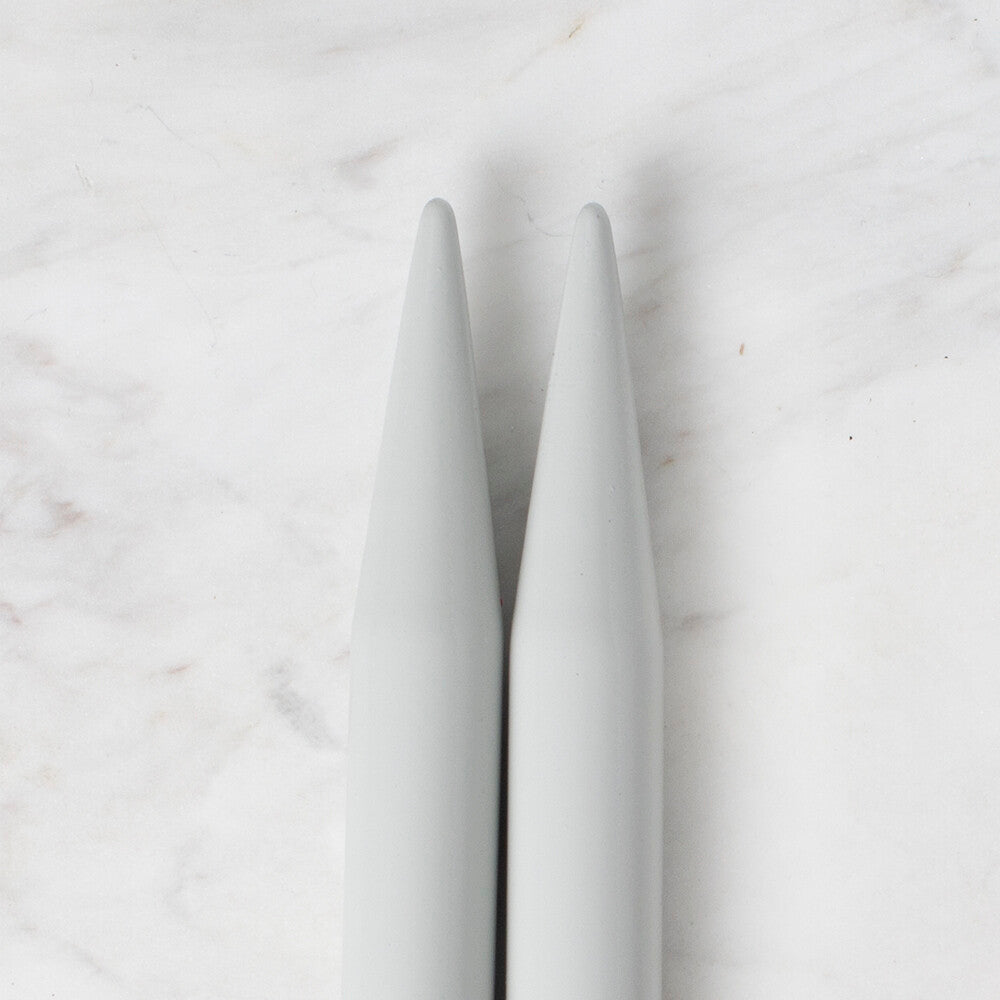 Yabalı 15 mm 35 cm Klasik Alüminyum Örgü Şişi