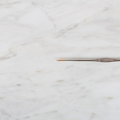 Yabalı Altın Uçlu Metal Saplı Dantel Tığ  NO:12 1.00mm 