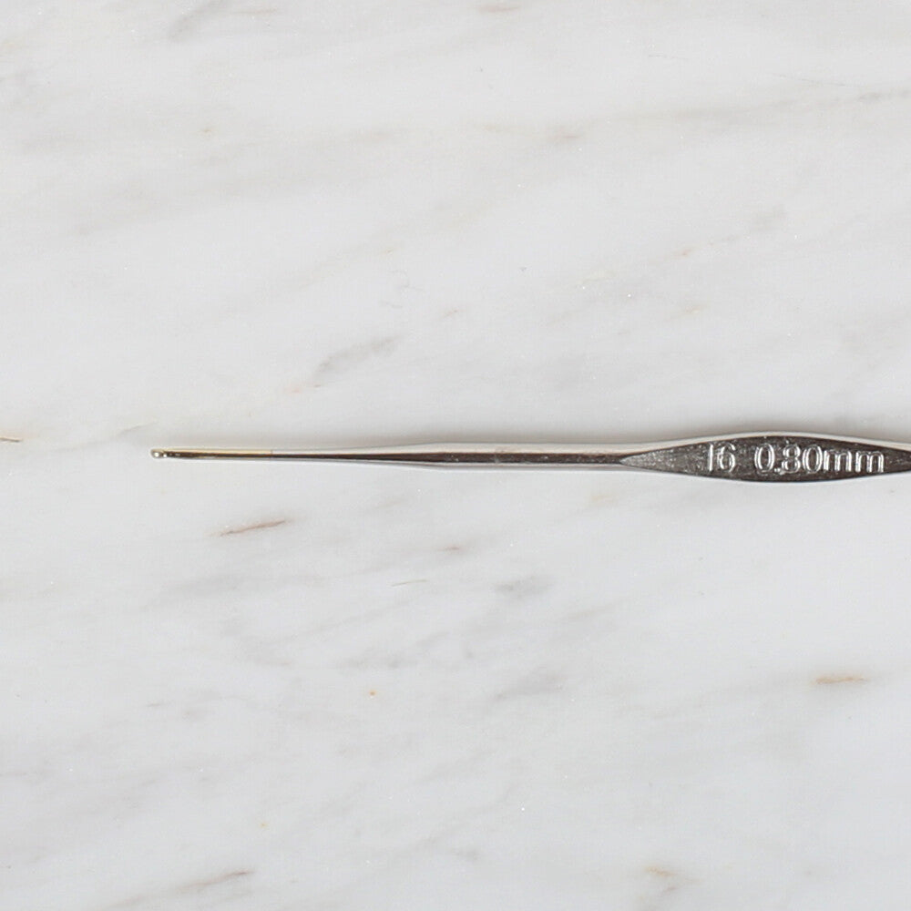 Yabalı Altın Uçlu Metal Saplı Dantel Tığ NO:16 0.80mm