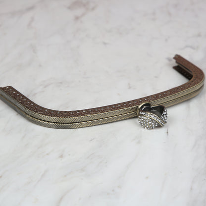 Nas Metal Çanta Klipsi 20 cm - Oksitli Altın