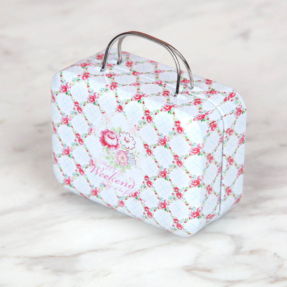 Nas Metal Saklama Kutusu Çanta - Beyaz