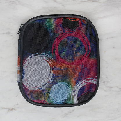 Loren Fermuarlı Desenli Tığ Çantası