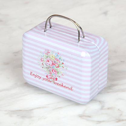 Nas Metal Saklama Kutusu Çanta - Pembe