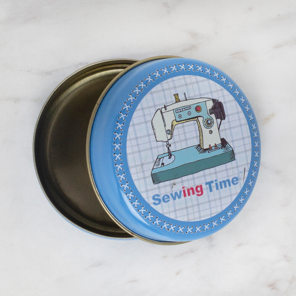 Loren Metal Saklama Kutusu - Mavi 