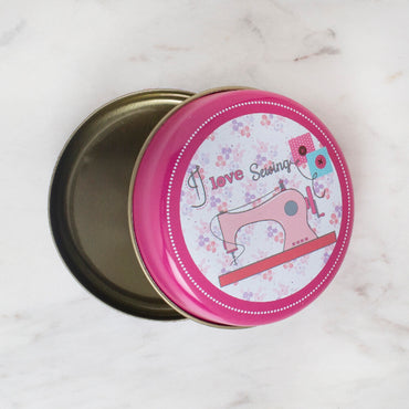 Loren Metal Saklama Kutusu - Pembe