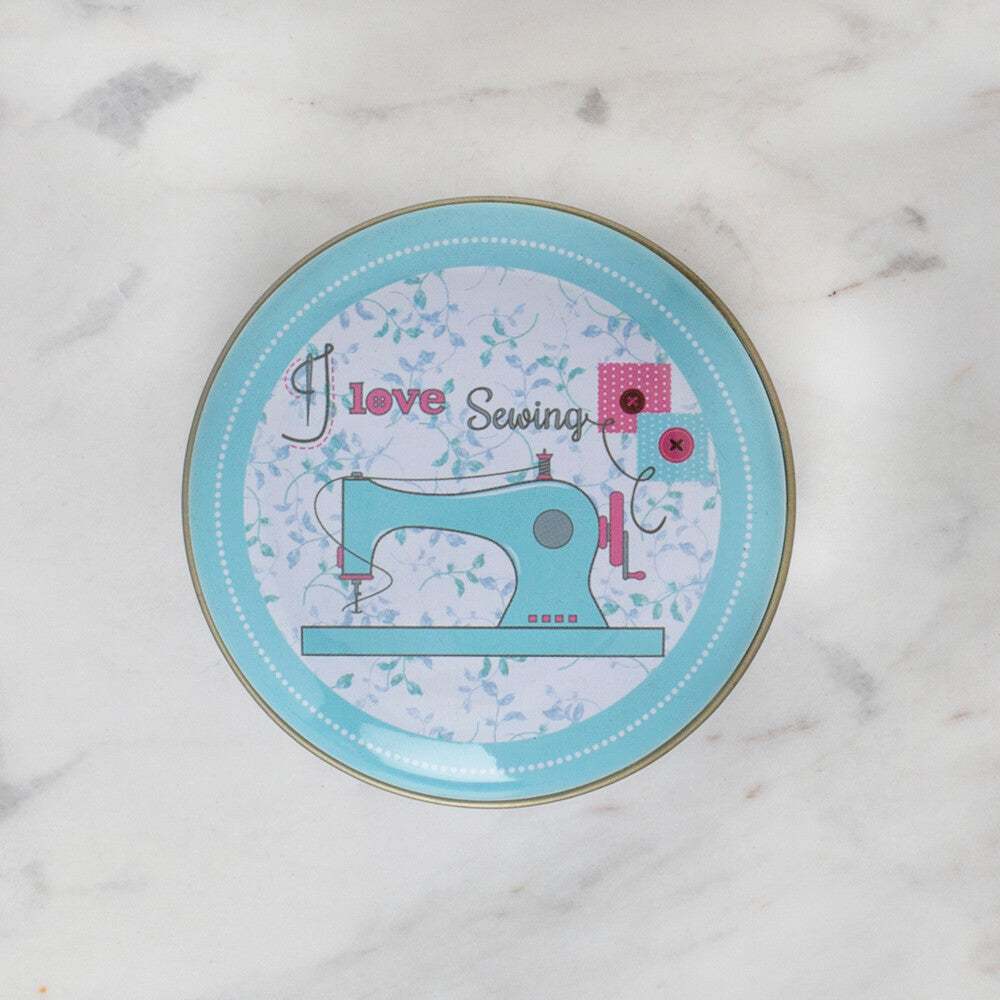 Loren Metal Saklama Kutusu - Mavi 