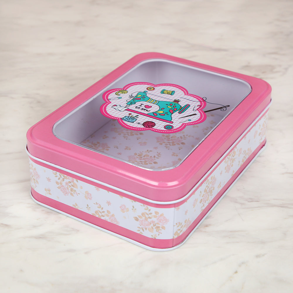 Nas Metal Saklama Kutusu - Pembe