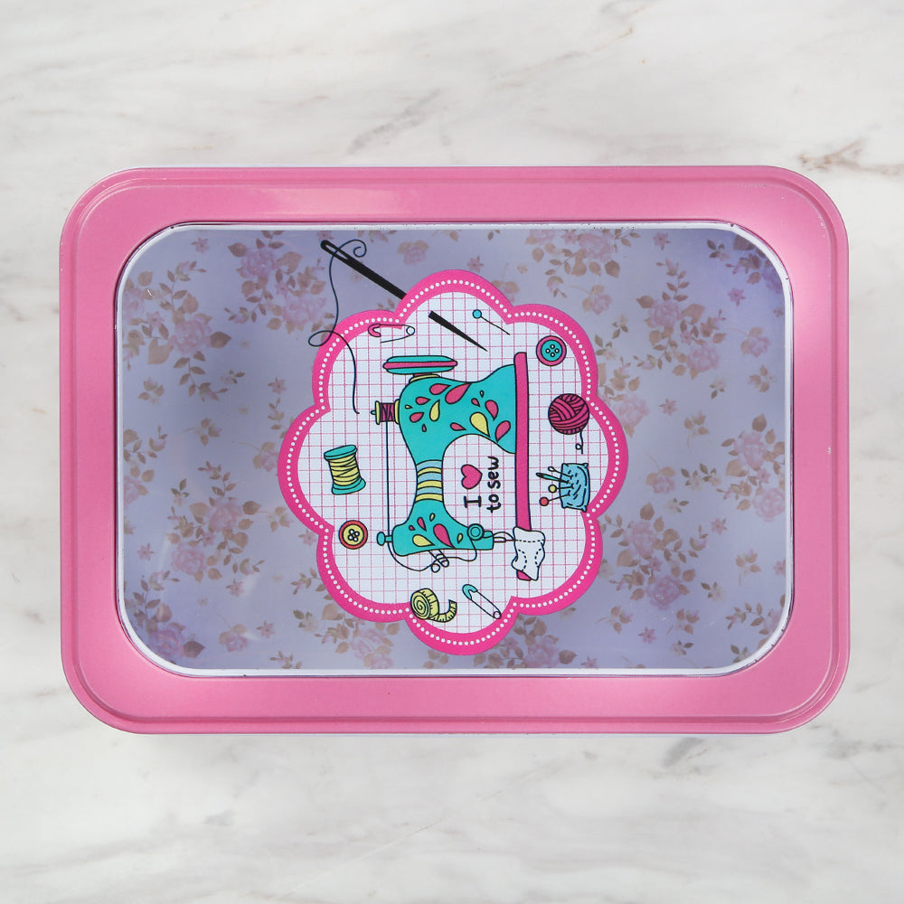 Nas Metal Saklama Kutusu - Pembe