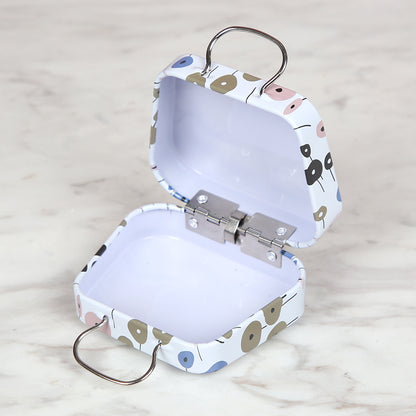 Nas Metal Saklama Kutusu Çanta - Beyaz