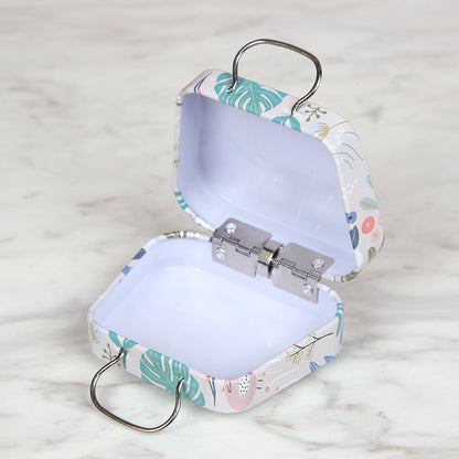 Nas Metal Saklama Kutusu Çanta - Somon