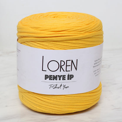 Loren Penye Kumaş El Örgü İpi Sarı - 7