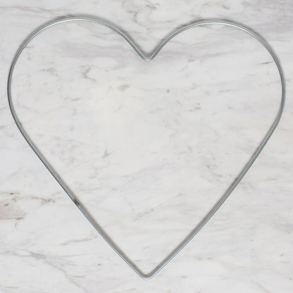 Loren Metal Kalp 32 cm Makrome Halkası