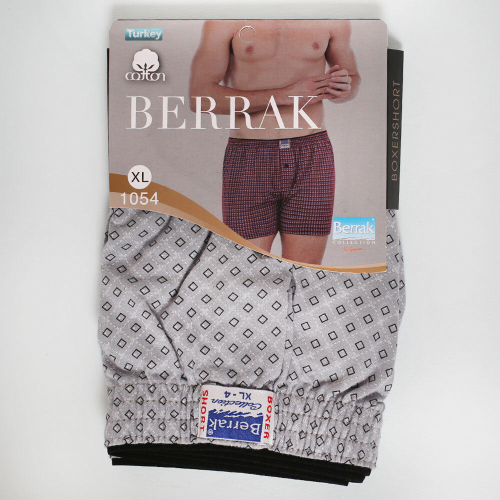 Berrak 1054 Erkek Boxer - Asorti - XL