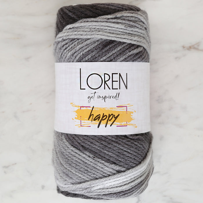 Loren Happy Ebruli El Örgü İpi - RH011