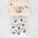 Loren Crafts 8'li Gülen Yüz Düğme - 1196