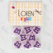 Loren Crafts 8'li Kelebek Düğme - 1218
