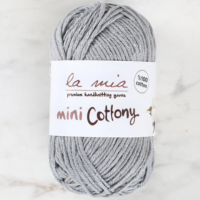 La Mia Mini Cottony 25 gr Gri Bebek El Örgü İpi - P20