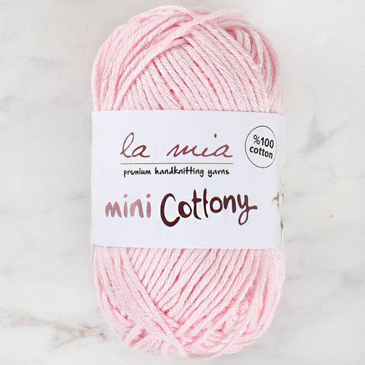 La Mia Mini Cottony 25 gr Pembe Bebek El Örgü İpi - P13