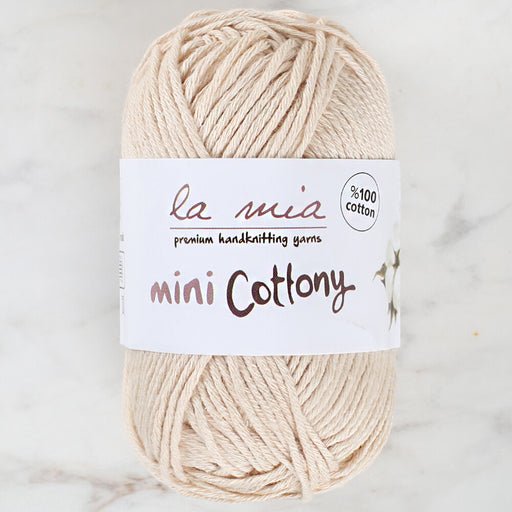 La Mia Mini Cottony 25 gr Krem Bebek El Örgü İpi - P2