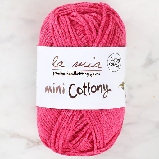 La Mia Mini Cottony 25 gr Fuşya Bebek El Örgü İpi - P6