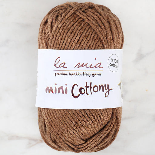 La Mia Mini Cottony 25 gr Açık Kahverengi Bebek El Örgü İpi - P23
