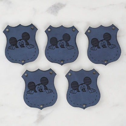 Loren Crafts Figürlü Deri Arma 5 Adet - 1577