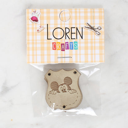 Loren Crafts Figürlü Deri Arma 5 Adet - 1578