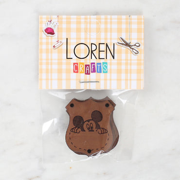 Loren Crafts Figürlü Deri Arma 5 Adet - 1579