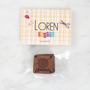 Loren Crafts Elemeği Deri Arma 5 Adet  - 1585