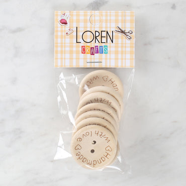 Loren Crafts Handmade 8'li Düğme - 1613