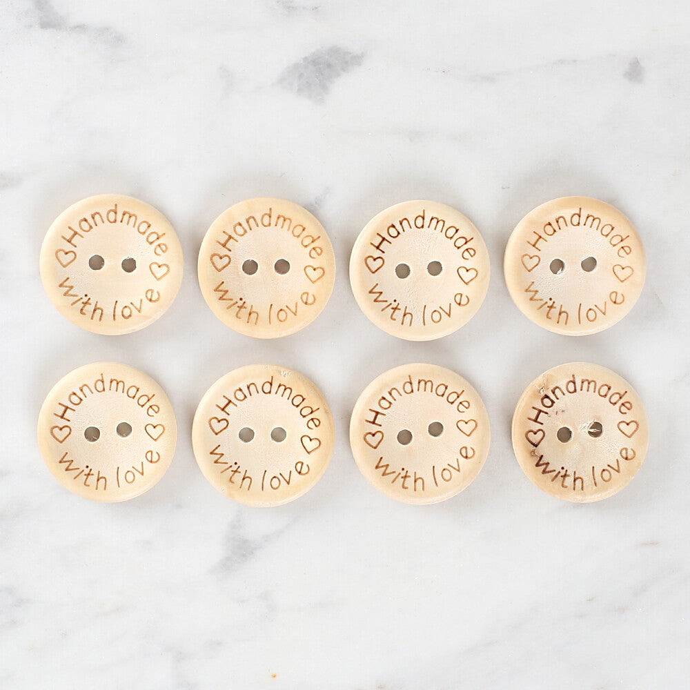 Loren Crafts Handmade 8'li Düğme - 1615