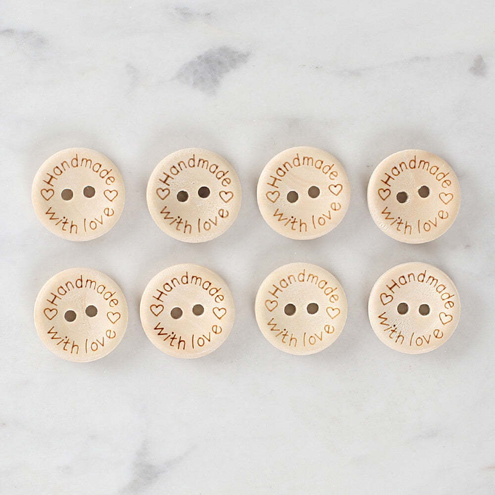 Loren Crafts Handmade 8'li Düğme - 1618