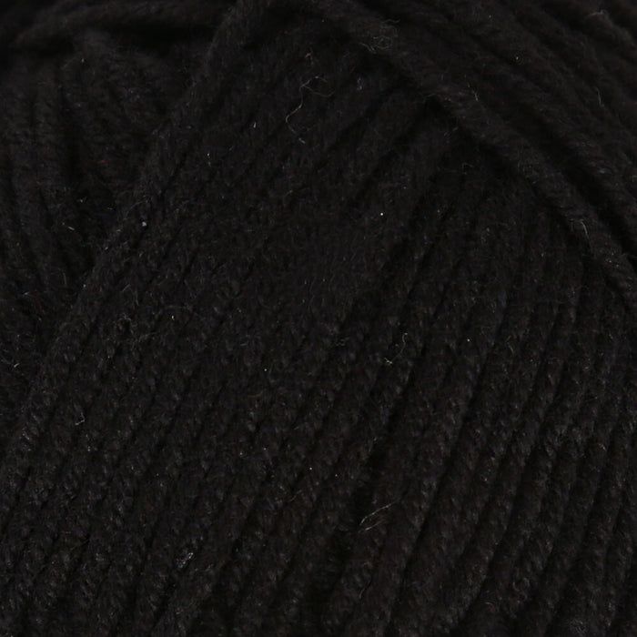 La Mia Mini Cottony 25 gr Siyah Bebek El Örgü İpi - L021