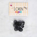Loren Crafts 8'li Mat Plastik İnci Düğme Siyah - 1800