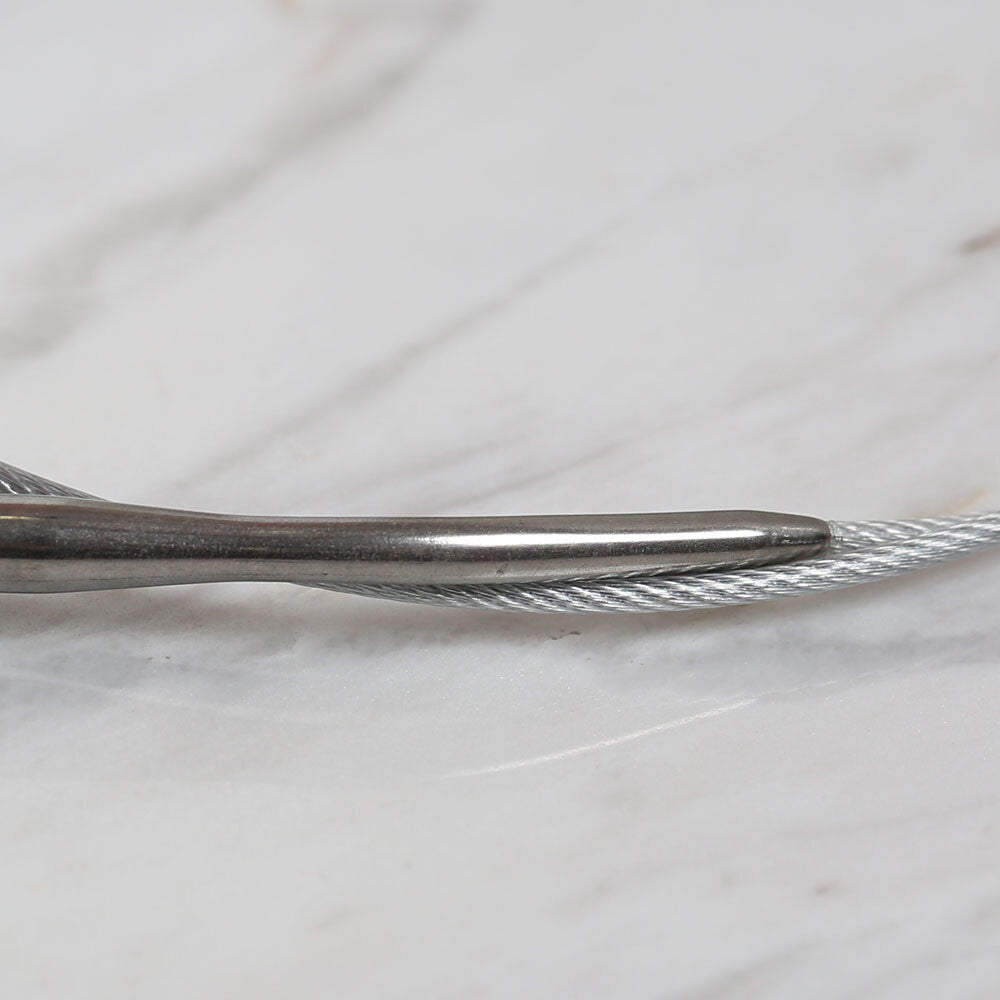 Loren Crafts 4,5 mm Çelik Misinalı Şiş 60 cm