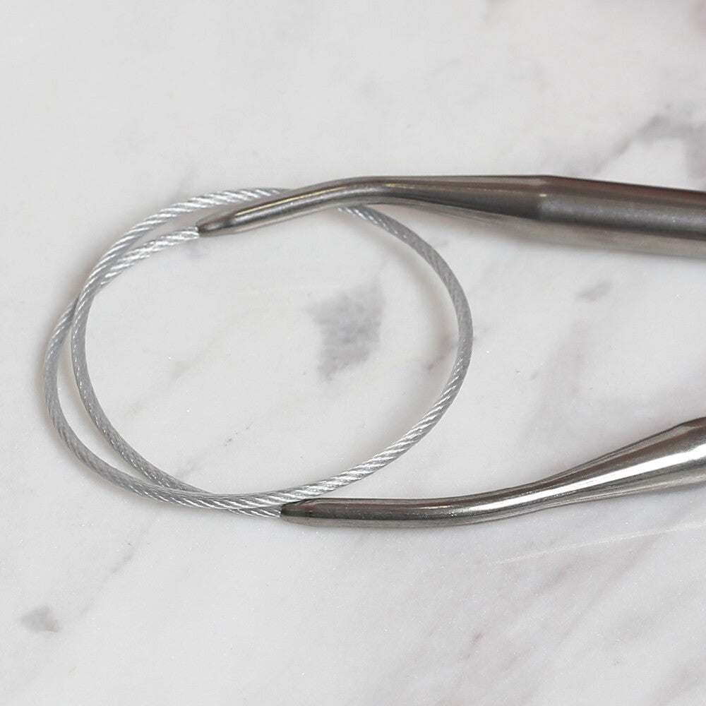 LOREN CRAFTS 7 MM ÇELİK MİSİNALI ŞİŞ  40 CM 