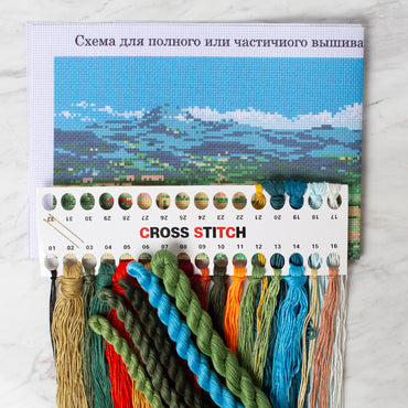 Kanaviçe Nakış Seti 40x50 cm - 0198