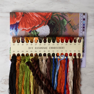 Kanaviçe Nakış Seti 40x50 cm - 0345