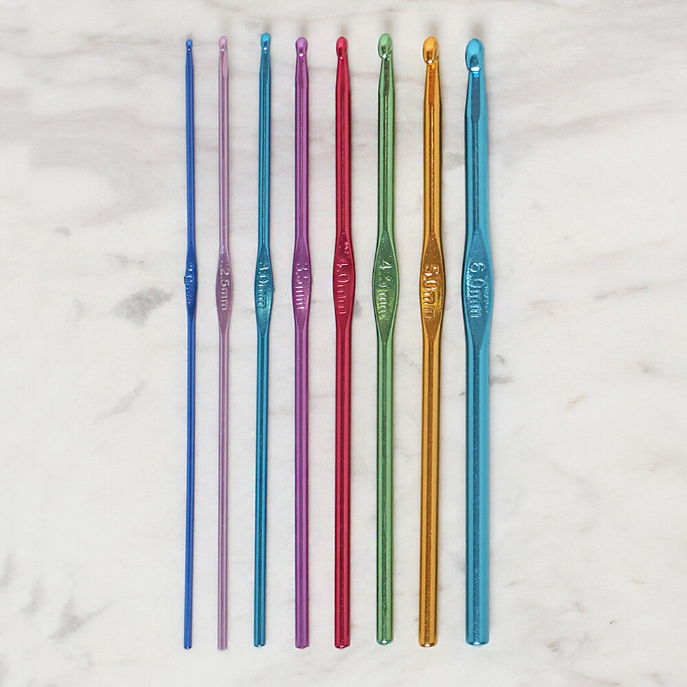 Loren Çantalı Tığ ve Örgü Aksesuarları Seti