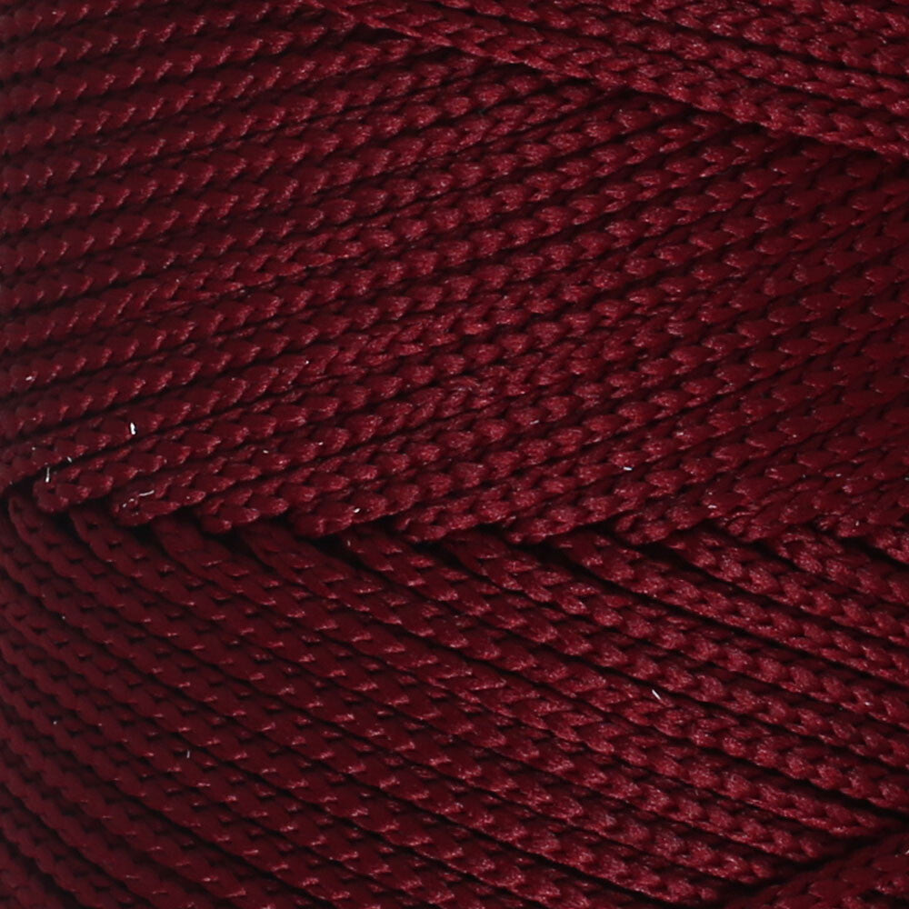 Loren Polyester Soft Macrame Bordo El Örgü İpi - LM039
