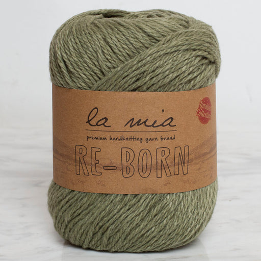 La Mia Re - Born Yeşil El Örgü İpi - L173